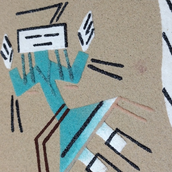 Navajo Sand Art - Picture 2 of 6